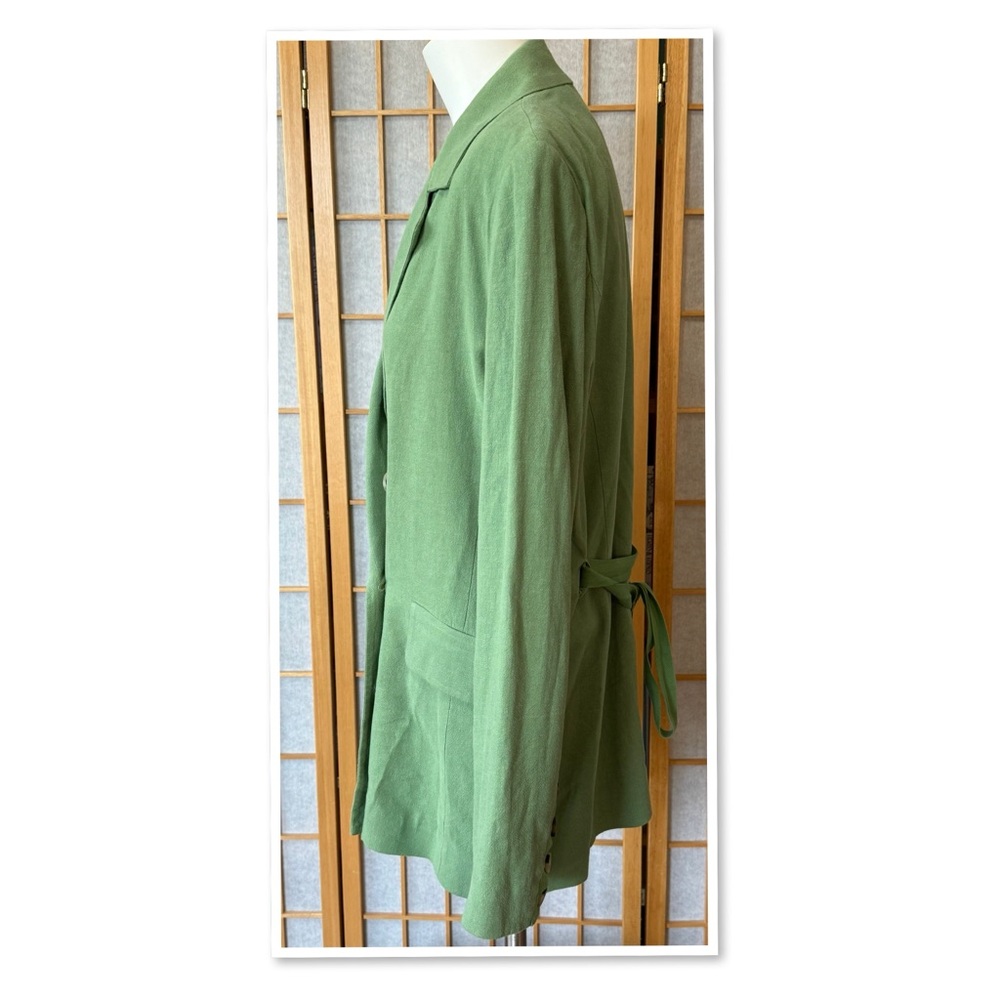 Free People Sage Olivia Linen Blazer - Picture 4 of 13